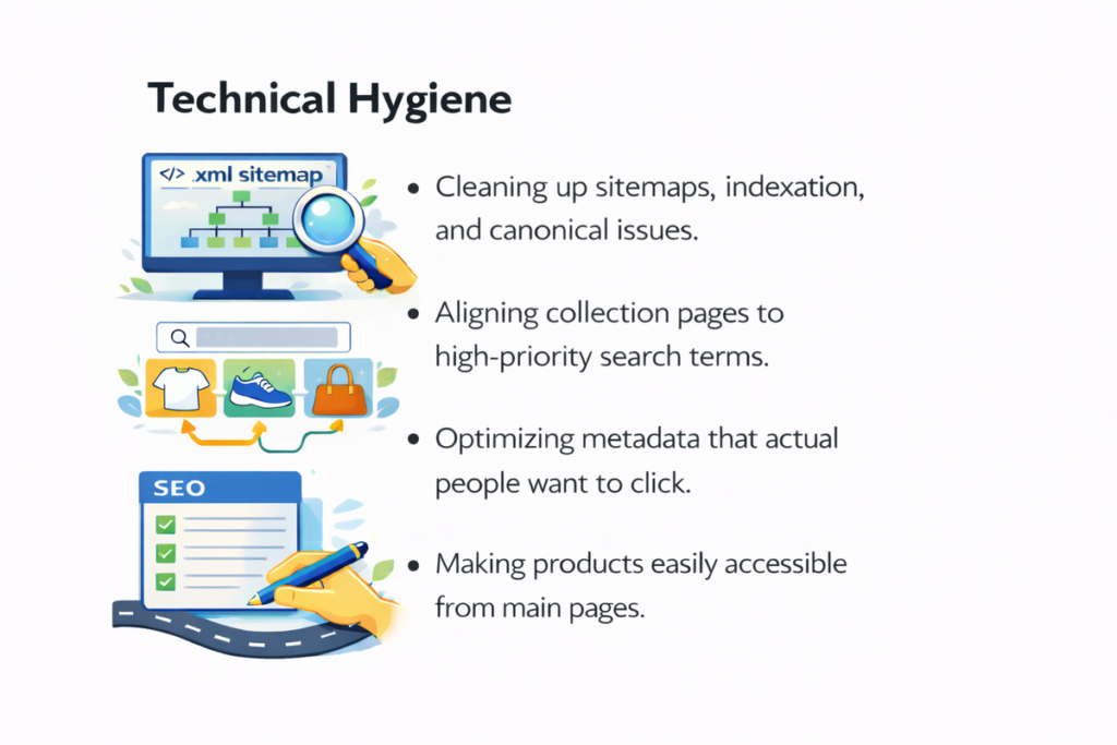 Shopify SEO Roadmap - 30 days by UM Shopify marketing agency